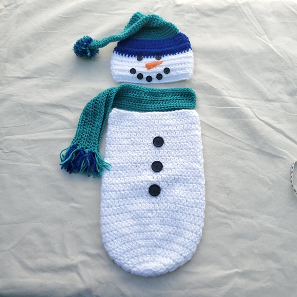 snowman newborn outfit